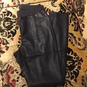 INC Skinny faux leather pants size 6